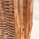Veranda planter on vintage wicker legs