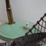 Metal casserole lamp