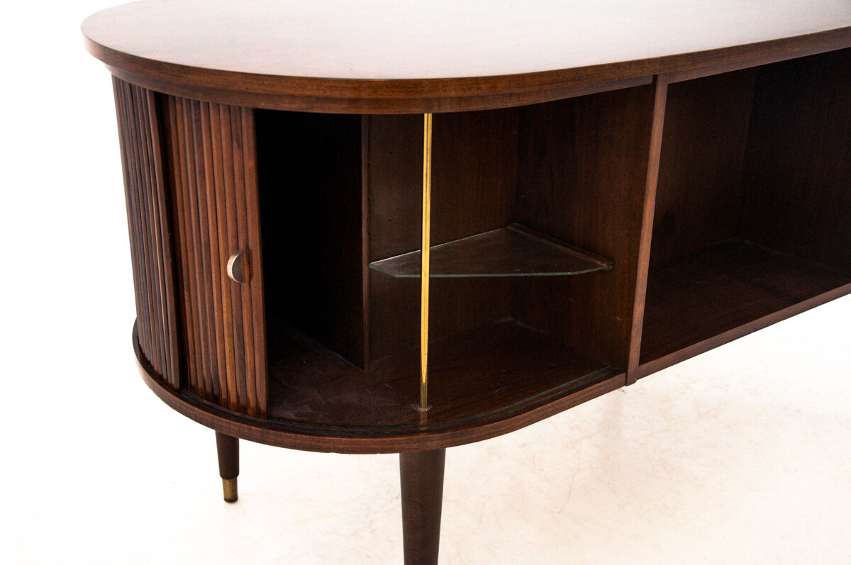 Danish desk with bar from 1960