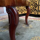 Suite of 4 Gondola Chairs in Mahogany Empire