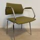 Fully restored Kovona Olive Office Chair K-314 from Czechoslovakia 1970’s