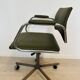 Vintage Fern Grey Office Arm Chair from Kovona Model K-380 from Czech 1970’s