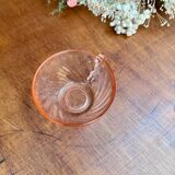 Set of 4 Rosaline pink glass coffee cups