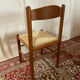 36 chaises vintage en hêtre et paille – Vente par lots – Grande série 