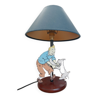 Lampe Tintin vintage