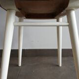 2 vintage Czech wooden chairs, Ton ex Thonet, 1960