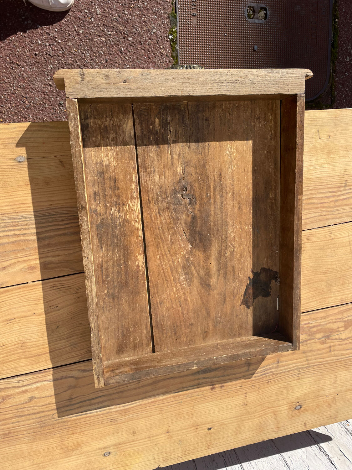 Vintage coffee table with 1 drawer
