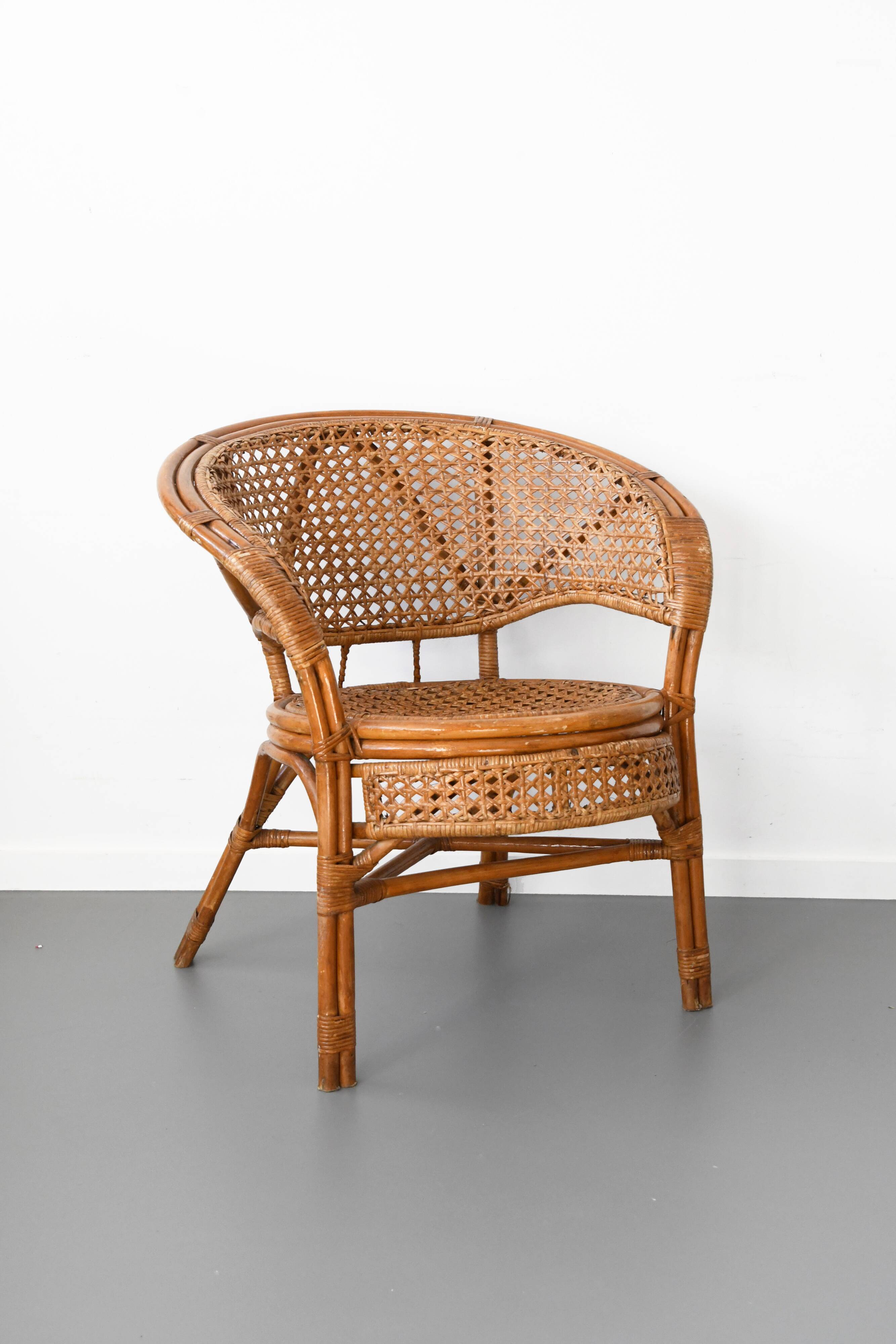 rattan chair