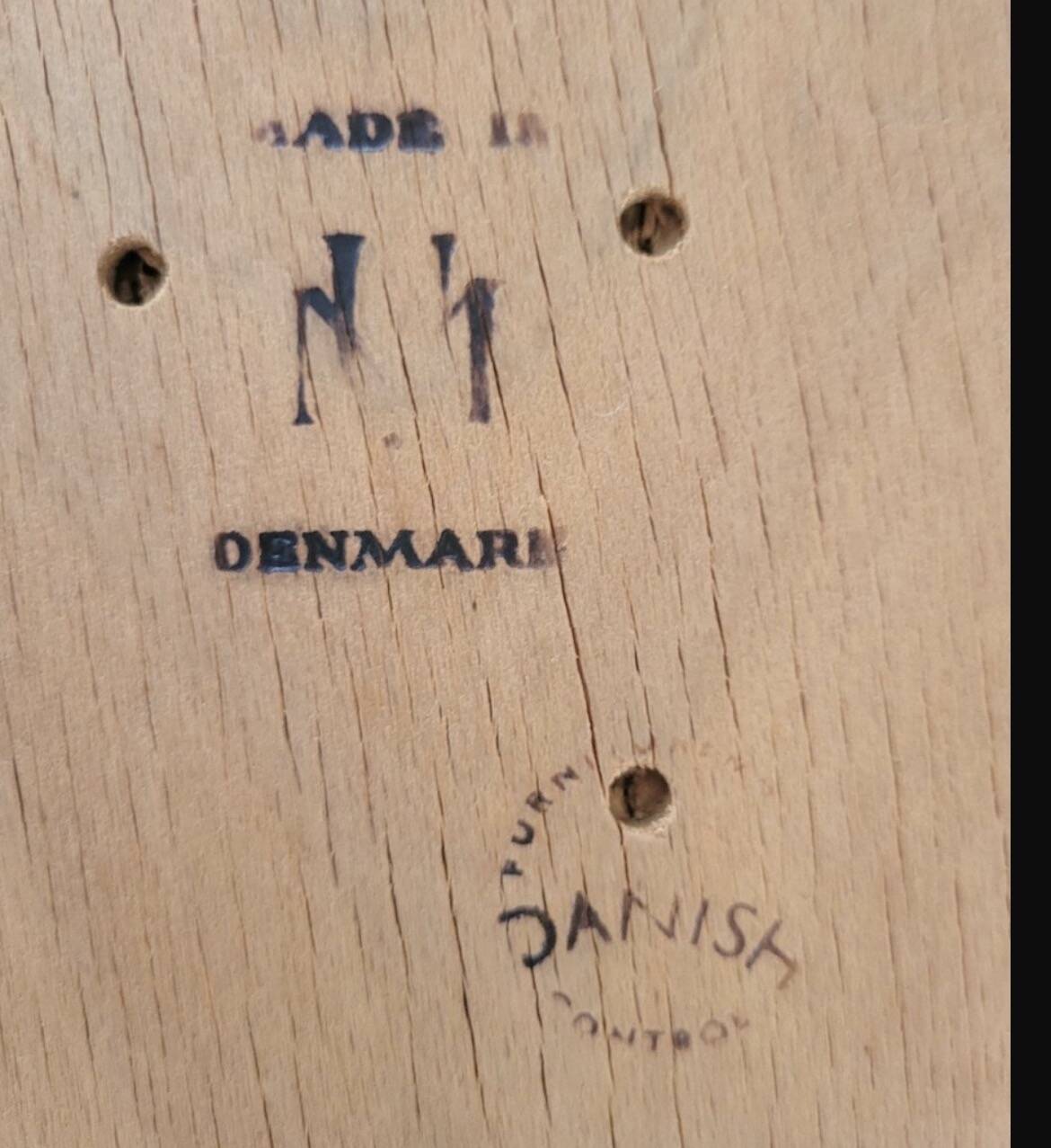 Chaise danoise en teck de Johannes Andersen