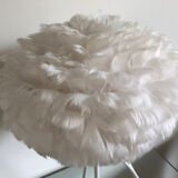 Lot of 2 bedside lamps in bird feathers
