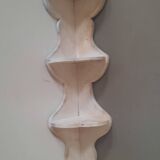 Solid wood corner shelf