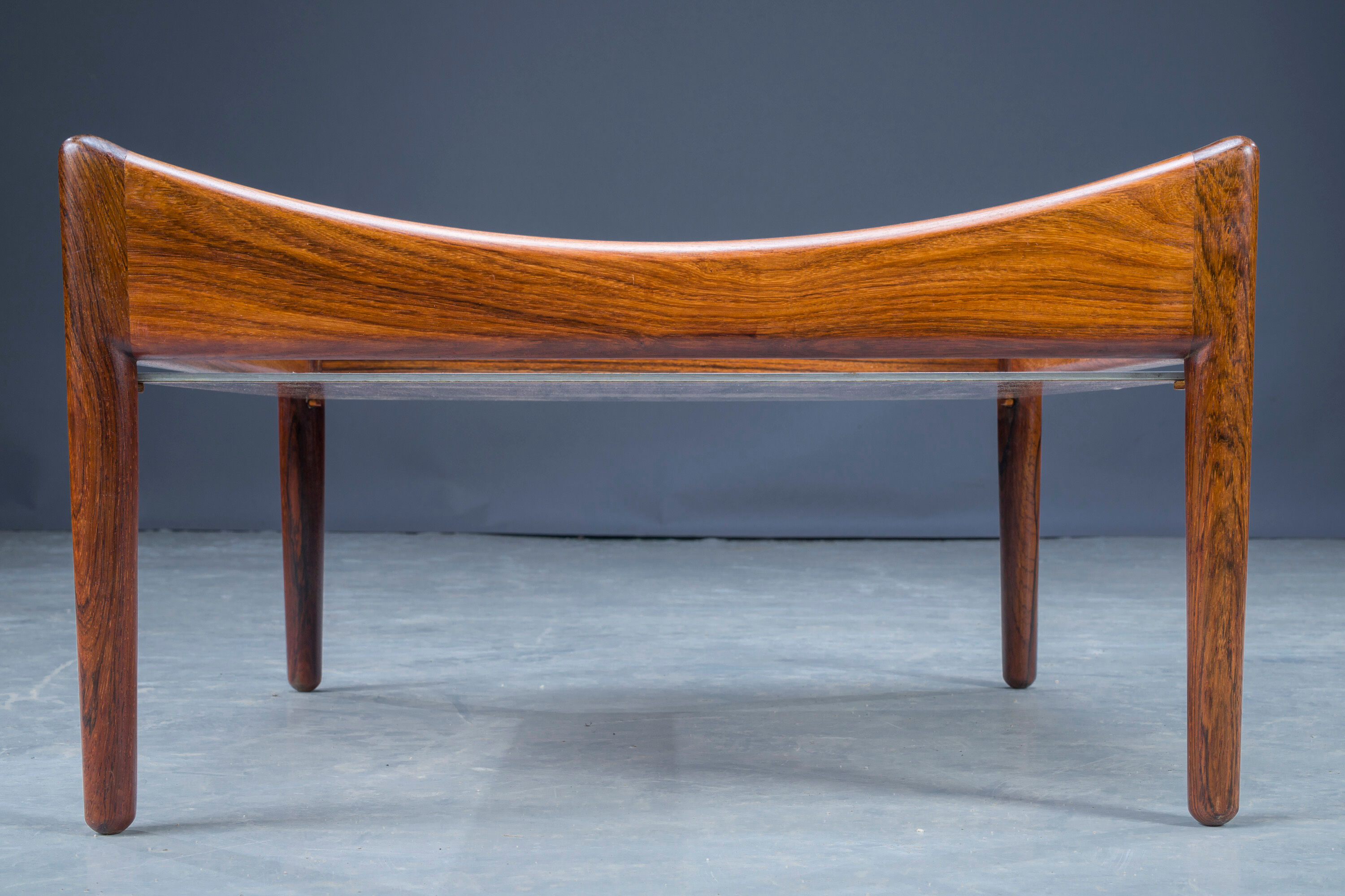 Rosewood Coffee Table by Kristian Vedel for Søren Willadsen Furniture Factory, 1960s
