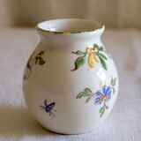 Moustiers earthenware vase