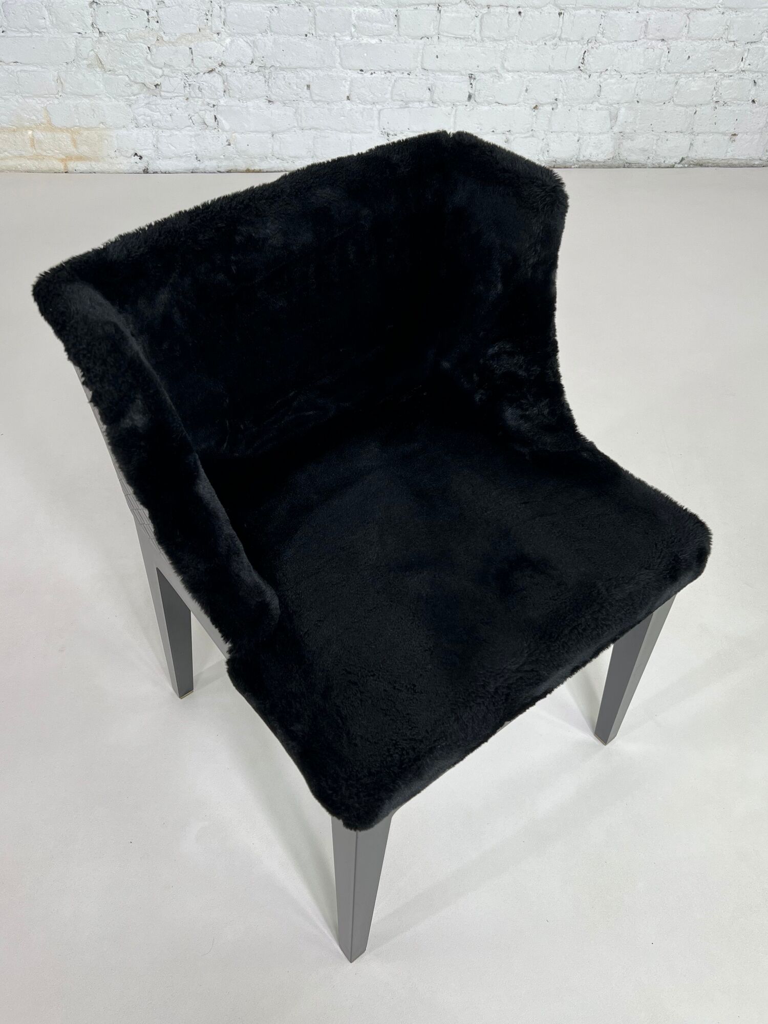 Pair of armchairs Mademoiselle Kravitz design Philippe Starck for Kartell
