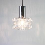 1 of 2 small bubble glass pendant by Helena Tynell, Limburg, Germany