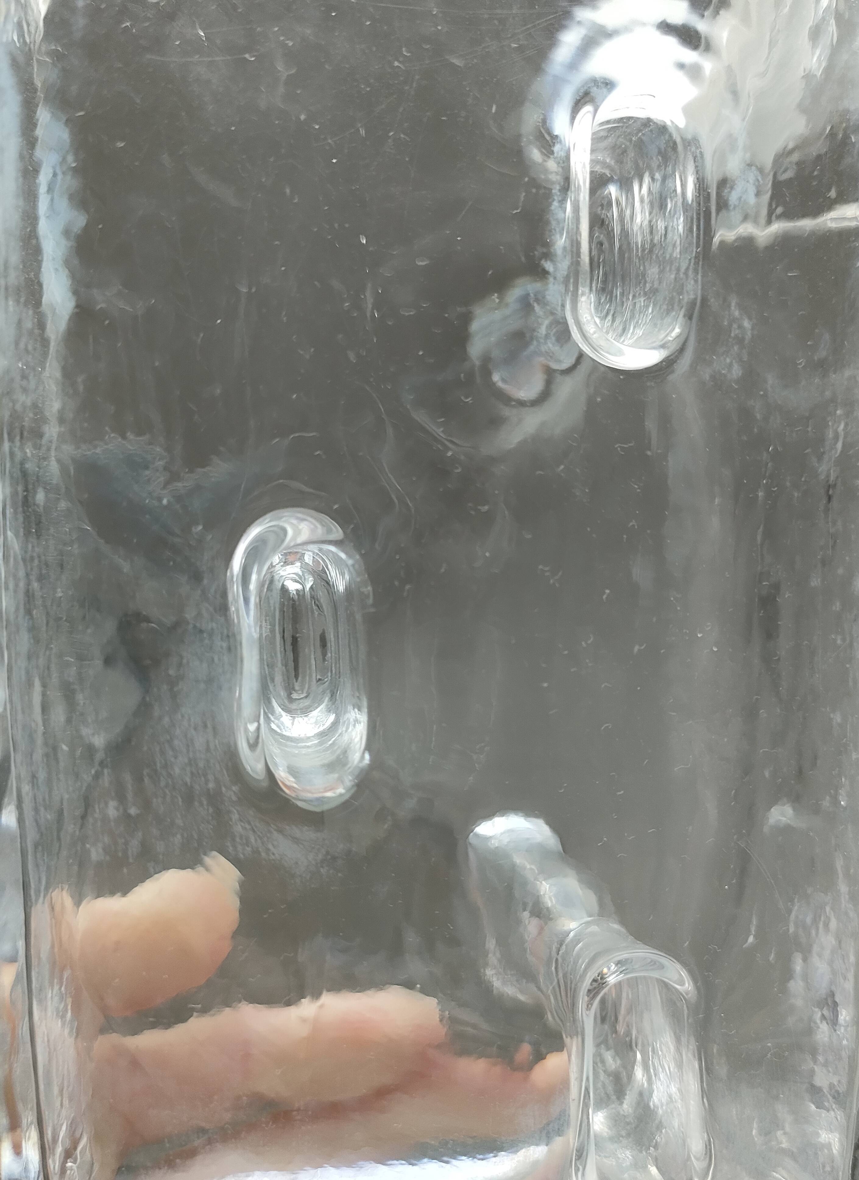 Design glass vase by Claus Josef Riedel 60s-70s