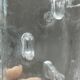Design glass vase by Claus Josef Riedel 60s-70s