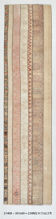2x10 Narrow Brown Beige Turkish Runner Rug, 69x301Cm