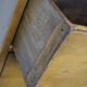 Antique dutch ochre drawer cabinet, early 20th century