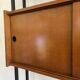 Freestanding wall unit with desk