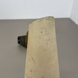 Rare adjustable diabolo brass stilnovo style wall ceiling light, italy 1950