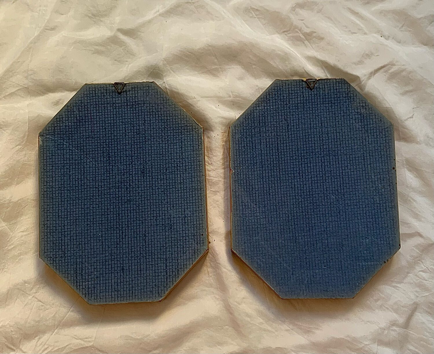 Lot 2 old paintings oil painting signed