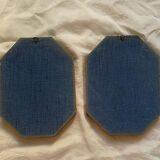 Lot 2 old paintings oil painting signed