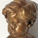 Bust child plaster Dalou