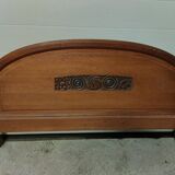1930s headboard in solid oak