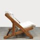 Chaise longue pliante vintage Kon Tiki Gillis Lundgren Ikea