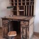 Bureau tri postal en bois