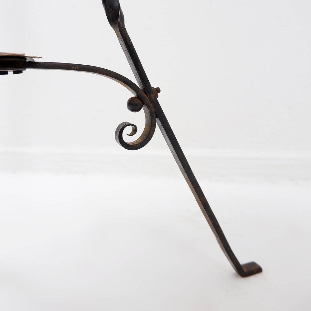 French barber mirror from the 1930s