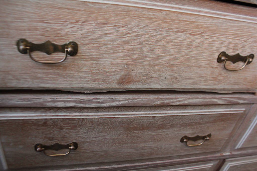 Trade furniture ceruse oak 12 drawers