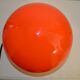 Orange mushroom lamp