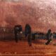 Huile sur carton P. Aragon bouquet