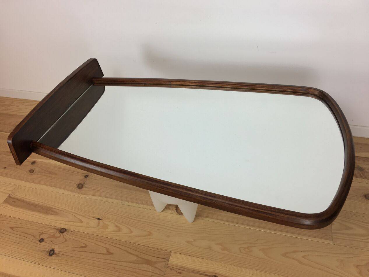 Miroir scandinave à tablette 116x68 cm