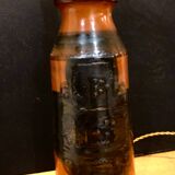 Large Danish ceramic lamp 1960 signed Hanne