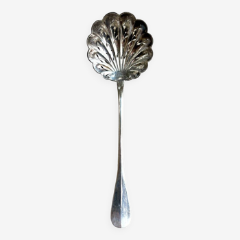 Silver metal sprinkler with medallion