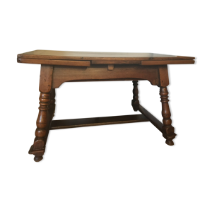 Table de ferme en merisier