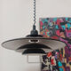 Suspension scandinave noire