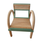 Chaise baumann en bois courbe