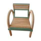 BAUMANN CHAIR IN CURVED WOOD