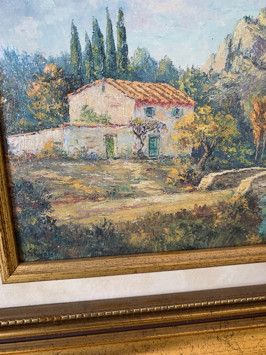Pair of painting provence