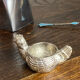 Mayell Queen Anne silver-plated egg cup