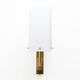 Pair of Mid-century Modern Style Italian Murano Glass and Brass Sconces
