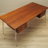 Teak desk, Danish design, 1960s, designer: Børge Mogensen, manufacturer: Sø