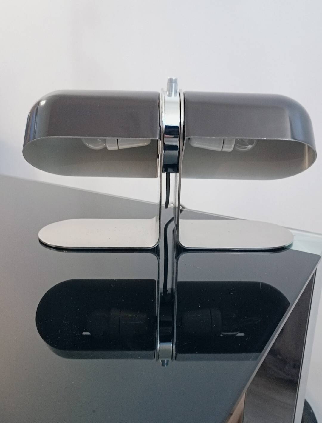 Duo desk lamp by Andre Ricard for Metalarte 1973
