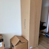 Floor lamp, Equatore, L, copper, H175cm - Fontana Arte