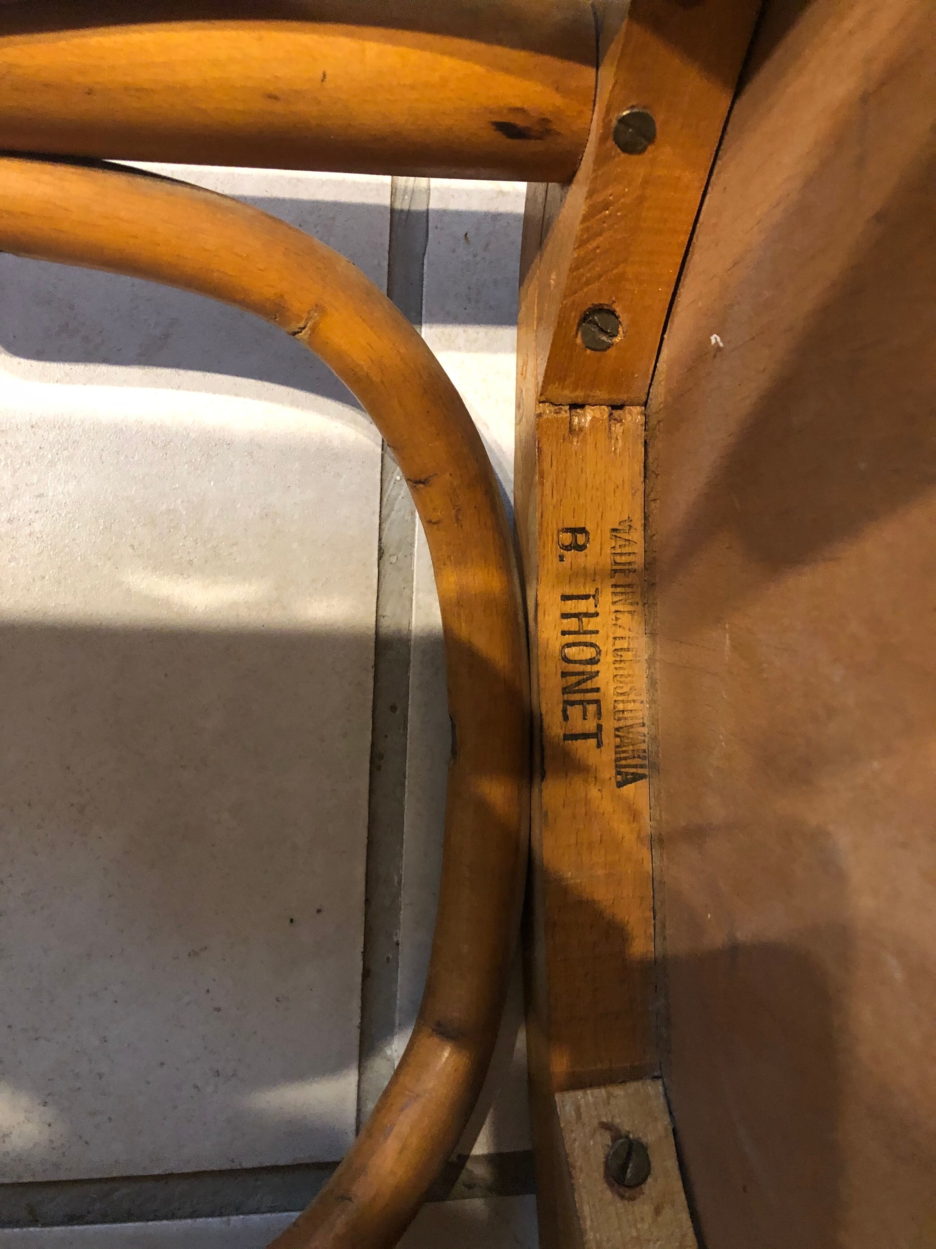 Pair of Thonet chairs