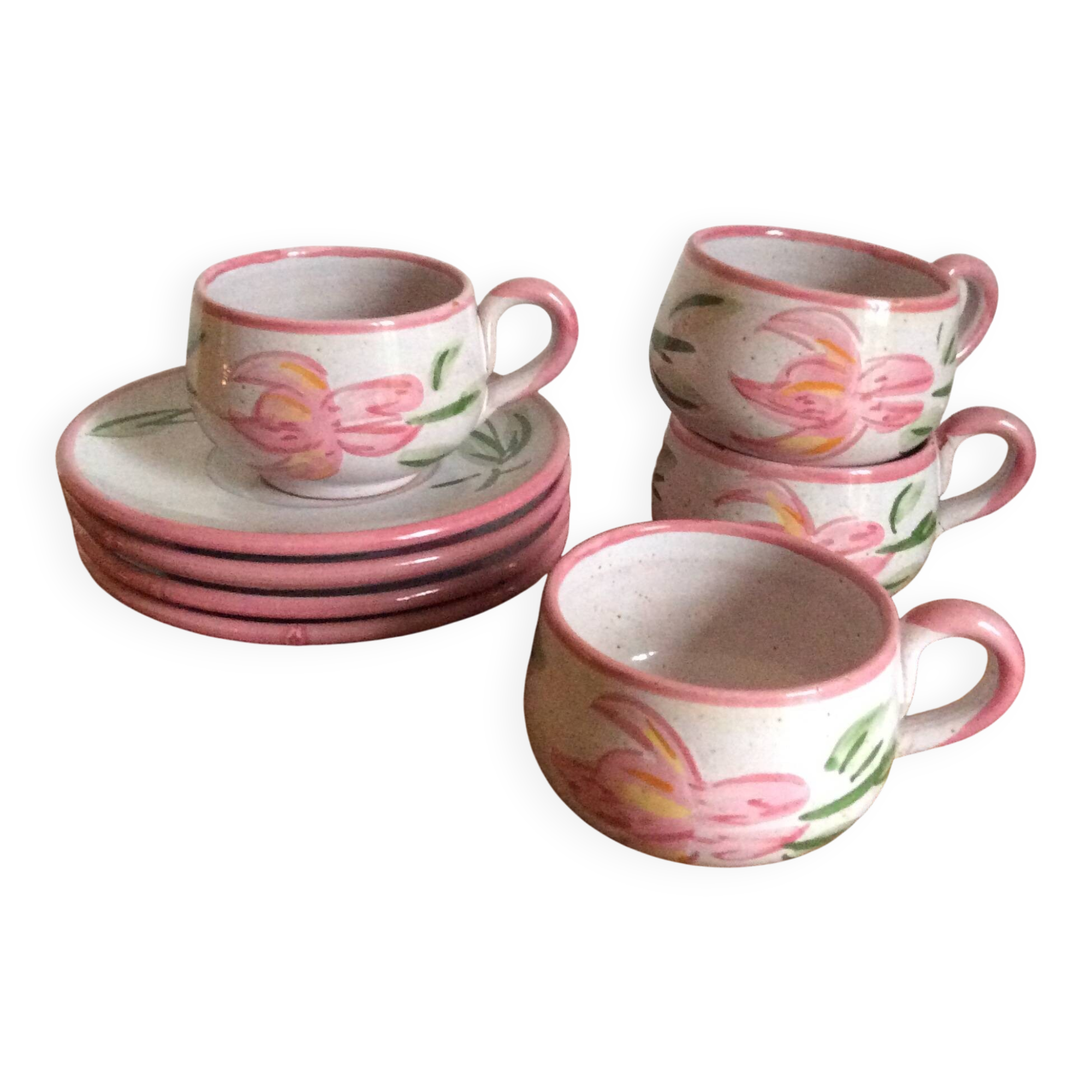 4 Vallauris coffee cups